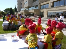 Foto 3 - Los “minichefs” afrontan el reto de cocinar a las órdenes del Chef del Parador de Salamanca