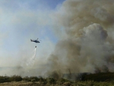Foto 6 - Declarado un incendio de notables dimensiones en el entorno de Castillejo