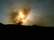 Foto 4 - Declarado un incendio de notables dimensiones en el entorno de Castillejo
