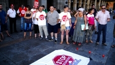 Foto 4 - Stop Desahucios denuncia un "asesinato del sistema bancario español"