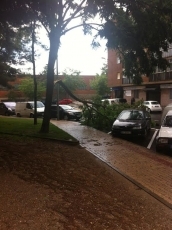 Salamanca recupera la normalidad después de la tromba de agua