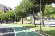 La red de carril bici se amplía al barrio de Tejares con un nuevo tramo de 1,2 kilómetros