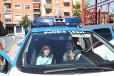 Los más pequeños juegan a ser policías 