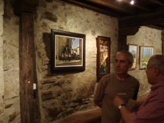La Asociaci&oacute;n de Pintores albercanos expone su obra en la casa de cultura Manuel Rejano