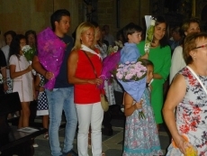 Foto 3 - Fervor popular en la ofrenda floral a la Virgen de la Asunción