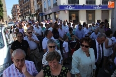 La Virgen del Socorro recibe la devoción de cientos de fieles bajo los paleos de Organza 