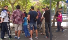 Foto 3 - Vecinos de Garrido protestan por el cierre del parque para ejecutar las obras