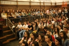 Foto 3 - El rector da la bienvenida a los nuevos alumnos de la UPSA