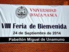 Foto 3 - Gran acogida de los estudiantes a la VIII Feria de Bienvenida de la Universidad de Salamanca