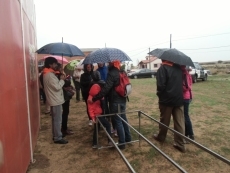 Foto 3 - La lluvia obliga a suspender la exhibición de recortes y la doma vaquera
