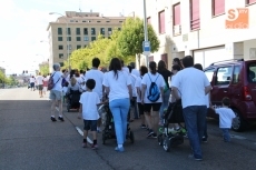Unas 150 personas participan en la III Marcha Solidaria contra el Alzheimer hasta la Plaza Mayor