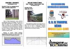 La Sierra de Francia ser&aacute; escenario de tres rutas del VIII Circuito MTB Diputaci&oacute;n de Salamanca 