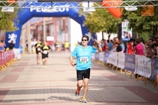 Isabel Almaraz y Antonio Cuadrado, los mejores en los 10 km de Santa Marta