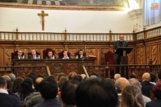 La UPSA acoge la toma de posesión de dos decanos y cinco profesores titulares