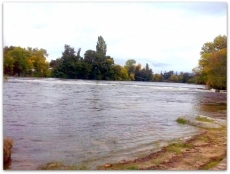 Foto 6 - Las persistentes lluvias ponen a prueba los cauces de ríos y arroyos de la Comarca
