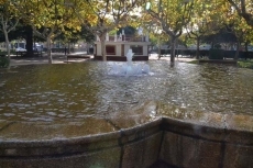 Foto 3 - 1Foto: La fuente de La Glorieta, desbordada