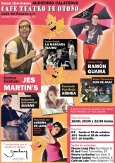 Café Teatro de Otoño presenta un completo espectáculo de humor y música en Calatrava el sábado ...