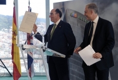 Ignacio Galán, galardonado como Comendador Honorario de la Orden del Imperio Británico