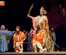Ópera Nacional de Moldavia. Nabucco / FOTO: Concerlírica
