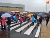 Foto 2 - La Marcha Solidaria en Familia capea la lluvia con la buena acogida de participantes