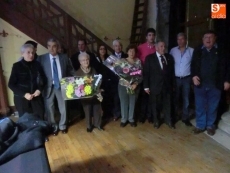 Los homenajeados y sus familias/FOTO: Raúl Hernández