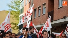 Foto 5 - Primera concentración de trabajadores del metal por la ruptura de las negociaciones del convenio