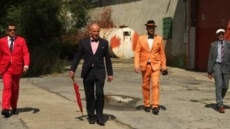 Instantánea de los componentes del grupo musical salmantino Baden Bah!