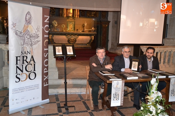 Eduardo Azofra, Juan Carlos Sánchez y Pablo Moreno, durante la presentación | Foto @kisanghani