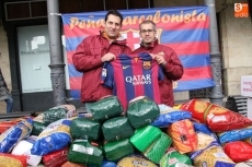 Foto 3 - Las peñas deportivas albenses recogen 1.200 kilos solidarios 