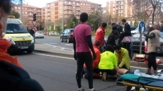 Foto 3 - Un cardiólogo salva la vida a un atleta de 76 años en la San Silvestre