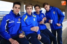 El Real Salamanca Monterrey realiza la foto oficial del conjunto en el Reina Sofía