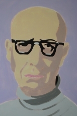 Ignacio Torres Fernández prepara la exposición de su obra de pintura 