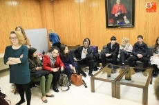 Estudiantes de la USAL analizan el Consejo Europeo reproduciendo una de sus sesiones