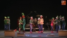 Espectáculo navideño en el Liceo con alumnos de la Escuela Municipal de Música