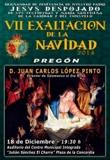 Juan Carlos López convoca a la esperanza en un poético pregón a la Navidad