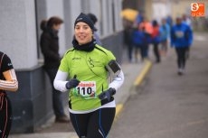 Alejandro González y Dori Ruano vencen en la Carrera Navideña de Villamayor