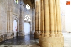 Foto 4 - Acondicionan el ábside y el presbiterio de la Basílica para albergar Las Edades del Hombre