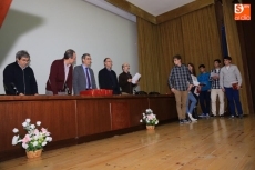 Foto 3 - Alumnos de Bachillerato y Ciclos Formativos reciben los premios de la Olimpiada Matemática