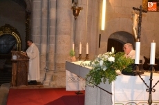 San Sebasti&aacute;n procesiona hasta la Catedral de Santa Mar&iacute;a