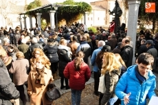 Las mascotas, protagonistas de la bendición en el Campo de San Francisco