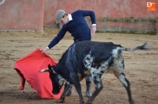 La fémina participante en el Bolsín 2015 cuaja una de las mejores actuaciones de la tienta...