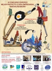 Convocado el III Concurso Europeo Mejor proyecto empresarial Innovacreawork