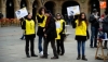 Foto 2 - La Plataforma No somos delitos protesta en la Plaza Mayor contra las 'leyes mordaza'