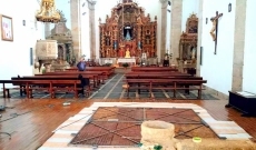 Foto 6 - 'El Bautismo de Jesús' ya engalana la iglesia parroquial
