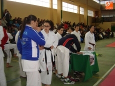 El campeonato de Karate de Candelario acoge a ni&ntilde;os de toda la provincia