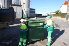 La Mancomunidad procede a la retirada de los contenedores de basura