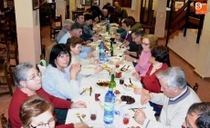 Los socios del Centro de Mayores festejan San Blas con una merienda