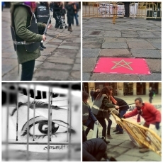 El colectivo CIES recuerda a los muertos y desaparecidos en el Tarajal en la Plaza Mayor