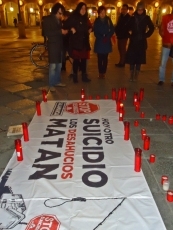 Concentración silenciosa en memoria de las víctimas de la crisis 