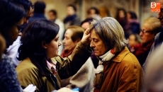 Celebración del miércoles de ceniza con el lema Muchas palabras por estrenar